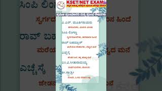 | ಕನ್ನಡದ ಪ್ರಮುಖ ಪ್ರಬಂಧಕಾರರು ಮತ್ತು ಪ್ರಬಂಧ ಲೇಖನಗಳು | #kset #ugcnet2023 #hstr #generalknowledge #sda