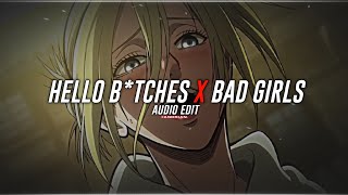 hello bitches x bad girls ﹙cl & m.i.a.﹚ // audio edit (version 2)