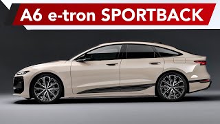 Audi A6 e-tron - first electric sportback and first electric avant