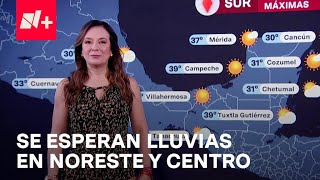 Lluvias y nubosidad en noreste y centro del país - Las Noticias con Carlos Hurtado
