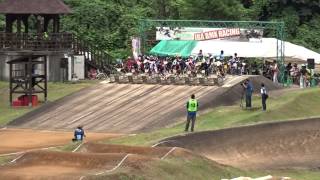 JBMXFシリーズ第3戦新潟上越大会7-8歳予選4モト×3H・準決勝・決勝