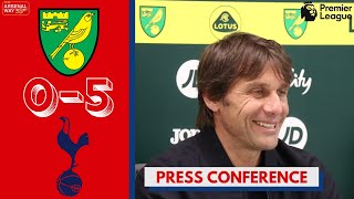 "THIS IS A TROPHY" Antonio Conte Reacts After Spurs Pip Arsenal To Fourth | Norwich 0-5 Tottenham