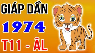 Tử Vi Bản Mệnh Tuổi Giáp Dần 1974 Tháng 11 Âm Lịch Năm 2024