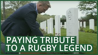 Paying tribute to Rugby legend Ronald Poulton Palmer | Commonwealth War Graves Commission | #CWGC