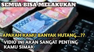 TERAPKAN ILMU INI❕ TAHUN INI SEMUA HUTANGMU LUNAS