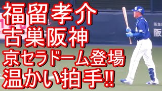 福留孝介が代打登場｡タイガースファンがあたたかい大拍手を送る 2021-4-4