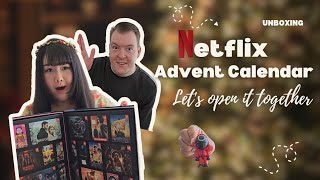 We Got a Netflix Advent Calendar! Let's Open it Together 🎄