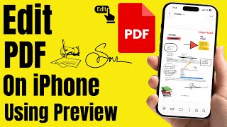 How to Edit PDF on iPhone Using Preview App (iOS 26) - Master Guide