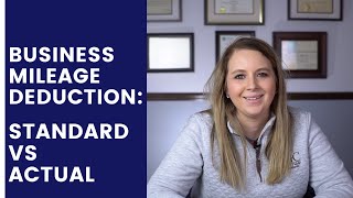 Business Mileage Deduction: How to Calculate Standard vs Actual Cost