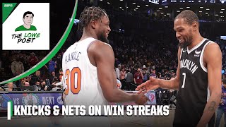 The Nets & Knicks are both enjoying hot streaks 🔥 | The Lowe Post