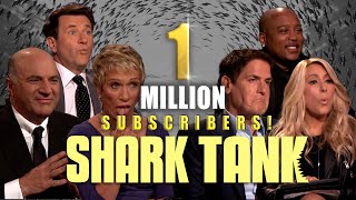 Top Pitches With A $1M Valuation In Celebration Of 1M Subscribers 🎉 | Shark Tank Global