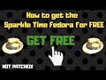 How to get the Sparkle Time Fedora for Free in Roblox | CheatsonRBX | Not Patched