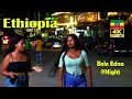 ፏ ያለችው ቦሌ ማምሻው ላይ  Addis Ababa Walking Tour (505) Bole Edna @Night 🇪🇹, Ethiopia [4K]