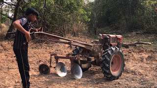 ប្អុនរៀនបើកគុបូតា | Brother Training Drive Kubota