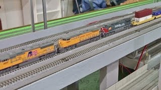 2014,3,29　 鉄道模型　Nゲージ　貨物列車　超いろいろいっぱい　大運転会3!!