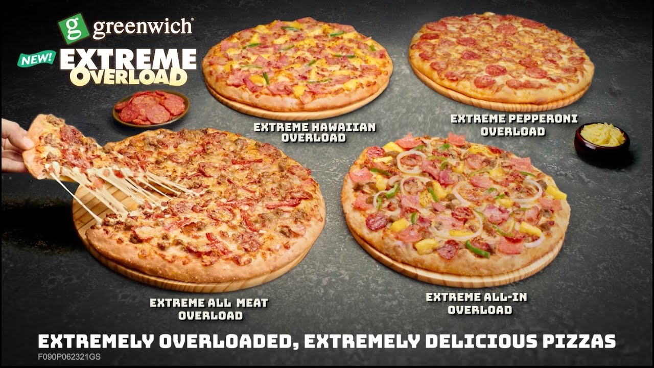 Greenwich Extreme Overload Pizzas - YouTube