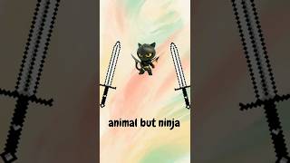animal but ninja. 😱😱 #shortvideo