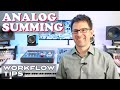 Analog Summing Workflow 🛠 Setup and Benefits in Pro Tools and Logic Pro Tutorial 🦾