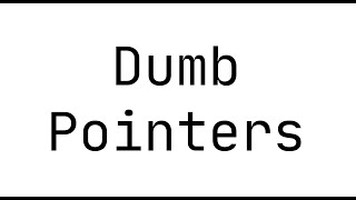 Dumb Pointers: Understanding C++ Smart Pointers by writing our own | Part 1: Unique Pointer