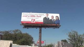 installing a billboard