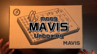 moog MAVIS unboxing \u0026 初心者のシンセお勉強