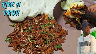 Finger licking Omena: How to cook omena at home || Delicious omena recipe || Best omena recipe