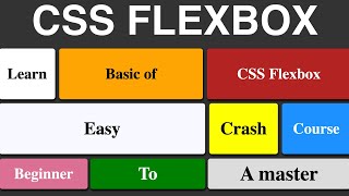 CSS Flexbox crash course for beginner