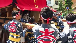 2018 出来町天王祭 1 河水車