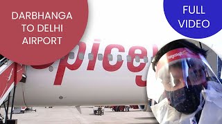 Darbhanga To Delhi Travelling Vlog Full Video | Spicejet ✌