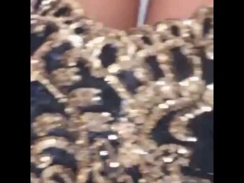 BLACK VICTORIAN GOLD SEQUINS DRESS BLACK VICTORIAN GOLD SEQUINS DRESS