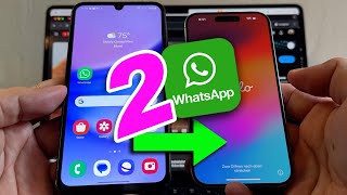 2024 Transfer 2 WhatsApp Accounts - Personal & Business from Android to iPhone for FREE Move to iOS