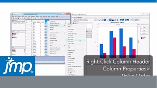 Changing Graph Axis Label Order in JMP