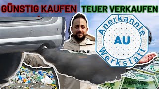 PART V | VW GOLF 6  | Vom Schrott-Auto zum Profit | Abgasuntersuchung bestanden! Fehler gefunden!