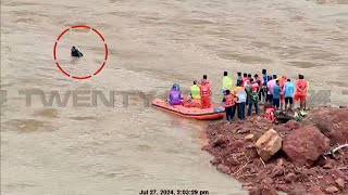 നദിയിൽ പരിശോധന നടത്തി മടങ്ങിയെത്തി ഡൈവർ | Shirur landslide