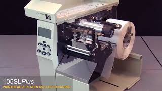 Zebra 105 SL+ - Printhead and Platen Roller Cleaning