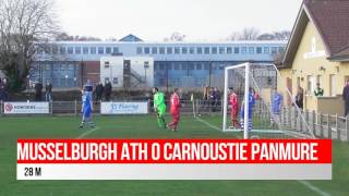 MUSSELBURGH 3 CARNOUSTIE PANMURE 3