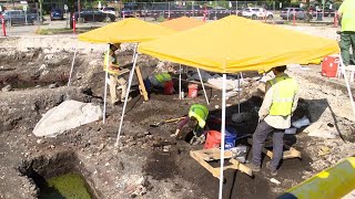 ‘This is Buffalo history’: Archaeologists digging in Downtown Buffalo near Canalside