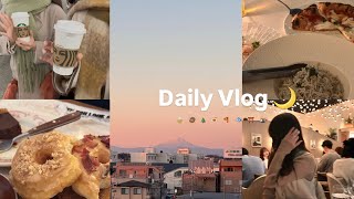 【Vlog】 20代 社会人の休日Vlog☁️ 仕事を忘れて楽しく過ごしました👶🏻🌼 クリスマス🎄 年末年始⛩ ケーキ🧁