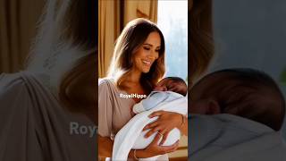 Princess Meghan with baby Archie #archie #meghanmarkle #baby #babyboy #prince #love #happy