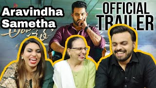 ARAVINDHA SAMETHA Trailer Reaction By Mumbaikars | Jr. NTR | Pooja Hegde | Trivikram | Telugu | NSM