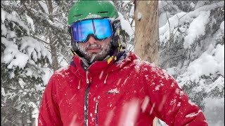 Skiing Vermont Beauty ~ No Wind Wednesday For The Win ~ Next System Trending Cold Up Here Too