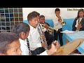 estos niños ponen su mejor esfuerzo tocando música de banda de viento ❤️