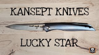 The Kansept Knives Lucky Star Pocketknife:  A Classic Mild Mannered Review