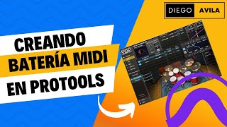 Creando batería MIDI en ProTools