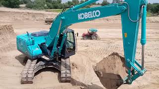 kobelco K 220kd  loading process