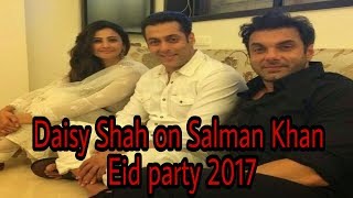 Daisy Shah on Salman Khan Eid party || News buddy ||