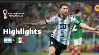 Argentina vs Mexico - Highlights | FIFA World Cup Qatar 2022