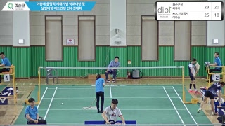 (화순군청) 최유리 vs (KGC인삼공사) 이다솜__여일 개인전 단식 8강[학교대항 및 실업대항 배드민턴 선수권 대회]