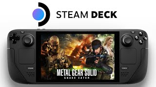 Metal Gear Solid 3 Steam Deck | Xenia Vs RPCS3 Vs PCSX2