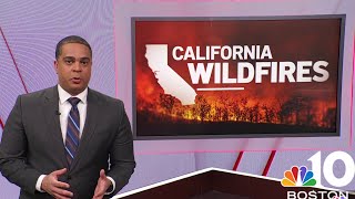 LA wildfires | Reinforcements on the way, including from Mass. | 'There to help'